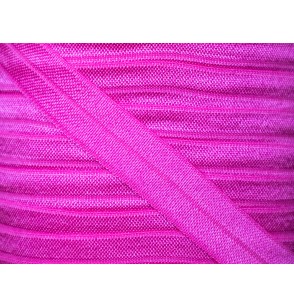 5/8" Fold Over Elastic - Hot Pink