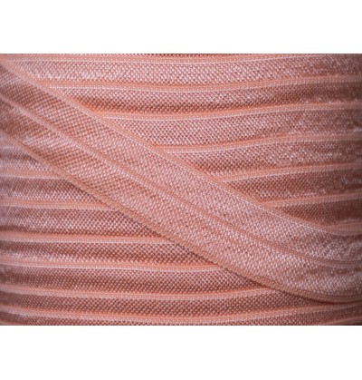 5/8" Fold Over Elastic - Light Peach