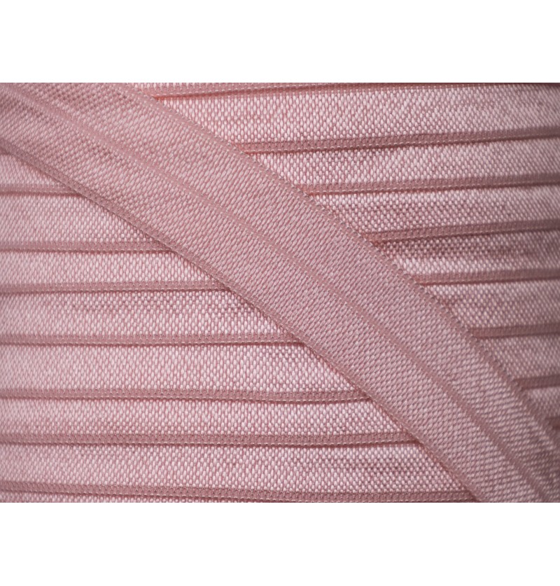 5/8" Fold Over Elastic - Light Pink