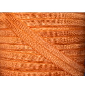 5/8" Fold Over Elastic - Orange