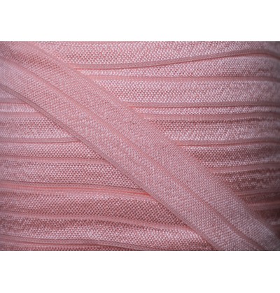 5/8" Fold Over Elastic - Pearl Pink