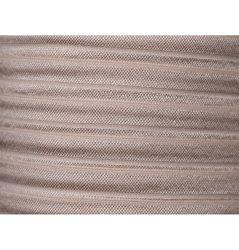 5/8" Fold Over Elastic - Taupe