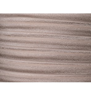 5/8" Fold Over Elastic - Taupe