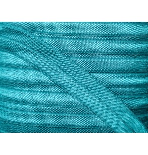 5/8" Fold Over Elastic - Teal