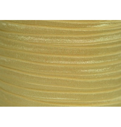 5/8" Fold Over Elastic - Mustard