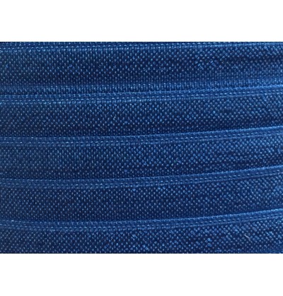 5/8" Fold Over Elastic - Navy Blue